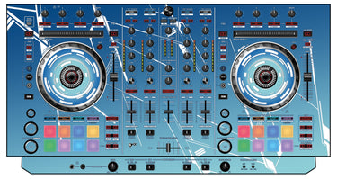 Pioneer DJ DDJ SX Skin Constructor Blue